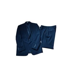 Brooks Brother’s Men’s Black Wool Blend Suit Jacket & Pants Size 46L